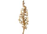 Casa Padrino Lampada Da Parete Barocca Avorio / Oro Antico H. 106 Cm - Italy