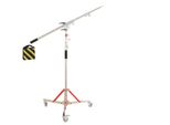 Cavalletto Fotografico A C, Altezza 320 Cm, Struttura In Acciaio Inox, Con Traversa Per Braccio