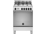 Bertazzoni La Germania Americana AMN664GXV/24 Cucina Cucina A Libera Installazione Piano Cottura A Gas Acciaio Inox A+