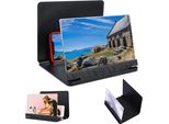Lente D'ingrandimento Pieghevole Per Telefoni Cellulari, Trasforma Il Tuo Cellulare In Una Tv, Piccola E Portatile, Zoom 5X, 1+1 Gratis - Amply