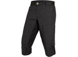Pantaloni 3/4 Endura Hummvee E8118 - Uomo, Larghi, Nero - Taglia 2XL