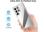 Custodia Cadorabo Per Samsung Galaxy S24 Ultra In Full Transparent Custodia Protettiva In Tpu Flessibile Silicone Cover Cover Telefono Cellulare