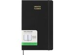 Moleskine Undated Weekly Planner, Agenda Settimanale Con Spazio Per Note 12 Mesi, Copertina Rigida E Chiusura Elastica, Colore Nero, Formato Large 13 X 21 Cm
