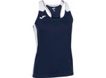 Joma Record Ii Senza Maniche, Marineblau-Weiss, M