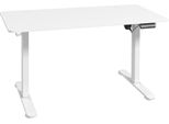 Vinsetto Scrivania Regolabile In Altezza 140 X 70 Cm Scrivania Elettrica Per Computer Con 4 Memorie Preimpostate, Scrivania Ergonomica Con Ganci, An