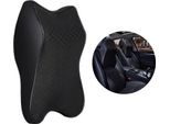 Cuscino Ergonomico In Memory Foam Per Auto E Ufficio, Cuscino Ergonomico Di Sostegno Per Collo, Colonna Vertebrale E Testa, Poggiatesta - Carcomfo Nero
