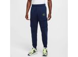 Nike M Nsw Sw Air Cargo Pant Flc Bb Midnight Navy/Volt L