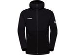 Giacca Con Cappuccio Aconcagua Ml Uomo, Nero, L, Giacche Di Media Lunghezza - Mammut