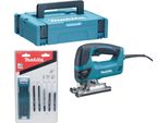 Makita 4350 Fctj Seghetto Alternativo 720 W + Valigetta Makpac + Set Di 6 Lame Da Taglio