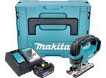 Makita Djv 180 RG1XJ Seghetto Alternativo A Batteria 18 V 135 Mm + 1X Batteria 6,0 Ah + Caricabatteria + Makpac