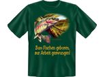 Born To Fish Angler - Tessuti - Maglietta