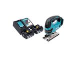 Makita Djv 180 Rtx Seghetto Alternativo A Batteria 18 V 135 Mm + 2X Batteria 5,0 Ah + Caricabatteria