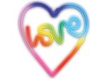 Forever Light Neon Led Rgb Love In The Heart FLRN02 Luci Notturne + Telecomando