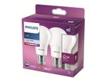 Set 2X Lampadine Led 60W A60 E27 Cw Fr Nd 2SRT6