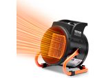Vevor Riscaldatore Per Serre, Riscaldatore Rapido Ptc Da 2000 W Con Protezione Da Surriscaldamento, Impostazione A 3 Velocità, Piccolo Riscaldatore Per Tende Da Coltivazione, Riscaldatore Elettrico Portatile A Ventola Per Serra, Stanza Dei Fiori, Luogo Di Lavoro
