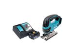 Makita Djv 180 RF1X Seghetto Alternativo A Batteria 18 V 135 Mm + 1X Batteria 3,0 Ah + Caricabatteria