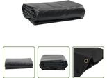 The Living Store Abdeckplane Anthrazit 4X8 M 650 G/M²