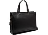 The Chesterfield Brand Borsa Shopper Borsa A Tracolla Con Scomparto Per Laptop Manly Shopper Black Nero