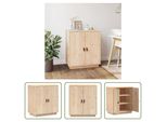 The Living Store Credenza 65,5X40X75 Cm Massivholz Kiefer