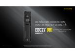 Nitecore EDC27 Uhi 3100 Lumen - Torcia Led