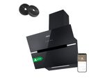 Ciarra Cofano Gamma A+++ 650 M³/H Cofano Estrattore 60Cm Wifi + App & Touch Control Booster VM6736FB