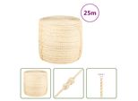 The Living Store Corda 100% Sisal 8 Mm 25 M