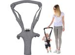 Lorelli Imbracatura Da Passeggio Per Bambini Step By Step Imbracatura Regolabile Linea Passeggio Baby Walker Grigio Chiaro