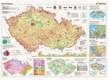 Dino Puzzle Mappa Della Repubblica Ceca 2000 Pezzi