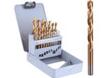 Punte Per Metallo Titanio Hss-Acciaio 1-10 Mm 19 Pz