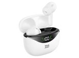 Blue Star, Cuffie Bluetooth Touch Control 4,5 Ore Di Autonomia Impermeabile IPX4, Bianco