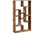 Vidaxl Libreria Effetto Legno Antico 72X20X120,5 Cm Materiale Ligneo