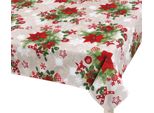 Tovaglia Natale - 70X70 Cm - Rosso