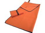 Dyckhoff 02730 48 706 Dyckhoff Mikrofaser Handtuch Mit ReißVerschluss Orange 80,0 X 180,0 Cm