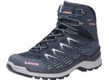 Lowa Scarpe Da Trekking Donna Innox Pro Gtx Mid Ws Acciaio Blu Salmone
