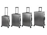 Set Di Valigie In Alluminio, Travelhouse® Tokyo, Trolley Con 4 Ruote, Guscio Rigido In Alluminio - Valigia S+M+L+Xl Grigio
