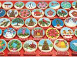 Cobble Hill Puzzle Di Natale A Forma Di Trä Tzchen 1000 Pezzi