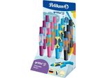 Pelikan 605366 Marcatore Colori Assortiti, Nero, Blu, Rosa 12 Pz