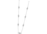 Collana Lotus Silver LP3451-1/1 Argento Sterling Con Zirconi