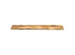 Vidaxl Piano Da Tavolo 160X40X2,5 Cm Bordo Albero Legno Massiccio Legno Di Mango Grezzo