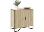 Maison Exclusive - Credenza Sonoma-Rovere 78X35,5X74,5 Cm Materiale Ligneo