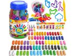 Mega Set Play-Doh 85 Colori Forme Animali Set Creativo