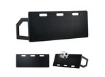 40''X16'' Football Rebounder Board - Parete Di Calcio Portatile Con 2 Angolazioni Di Rimbalzo