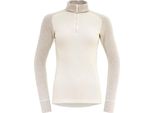 Duo Active Merino 205 Zip Neck Donna Bianco M