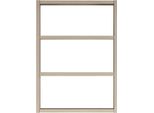 Dmora Mensola Krosa 9X43.2X60H Cm Marrone Quercia, 3 Ripiani