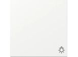 Simbolo A Bilanciere Chiaro Bianco Puro Opaco - Piastra Di Copertura Per Interruttore/Pulsante 328527