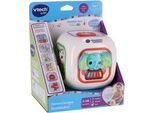 Vtech Baby Dierenvriendjes Muziekkubus, 0,25 Anni/Anni, Suoni, Funzione Parlante, Pile Necessarie, Aaa, Plastica