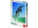 Dinotoys Dino-Puzzle - Delfine - 500 Teile