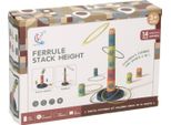 Torre Impilabile E Gioco Del Lancio Degli Anelli 2In1