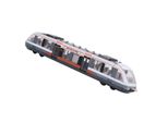 Giocattolo Educativo Per Bambini Simulazione Lega Treno Modello Auto Giocattolo Regalo Di Compleanno Per I Bambini (Bianco)