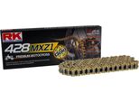 Catena Trasmissione Rk Standard 428MXZ1/130 Oro-Nero Giunto A Clip